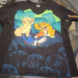 Disney Kids Lion King Graphic T-Shirt - Black